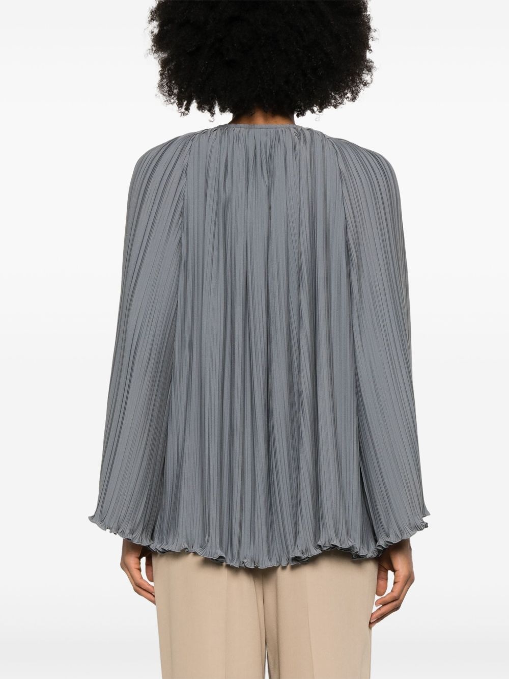 pleated blouse - 4