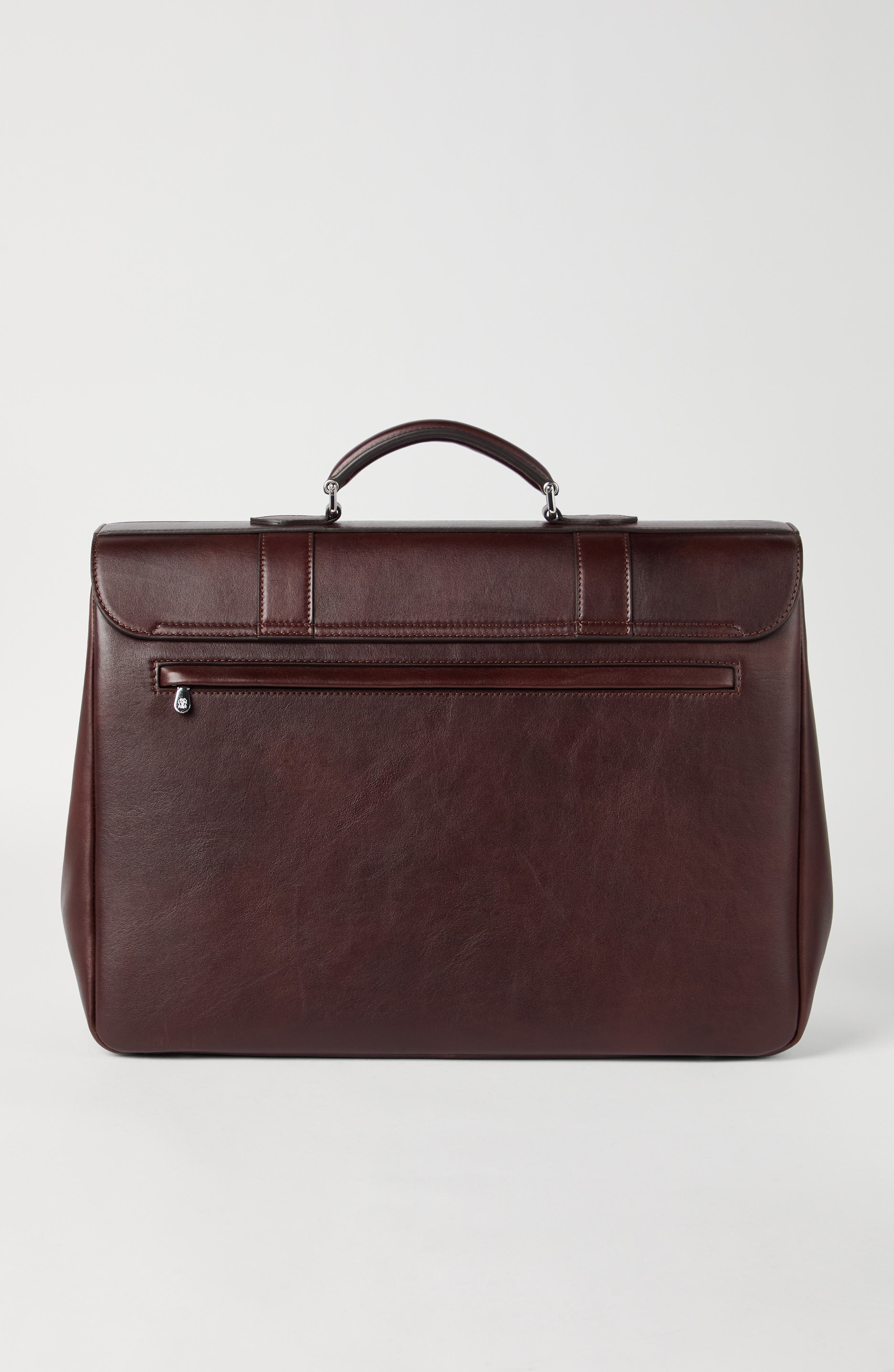 Brunello Cucinelli Calfskin briefcase in Burgundy at Nordstrom - 3