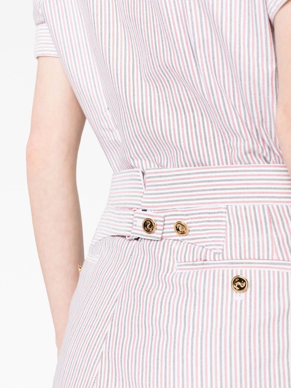 striped bermuda shorts - 3