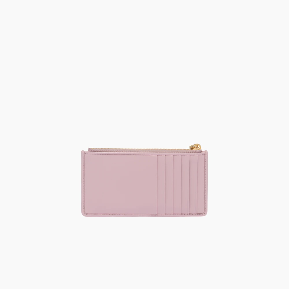 Matelassé nappa leather envelope wallet - 3