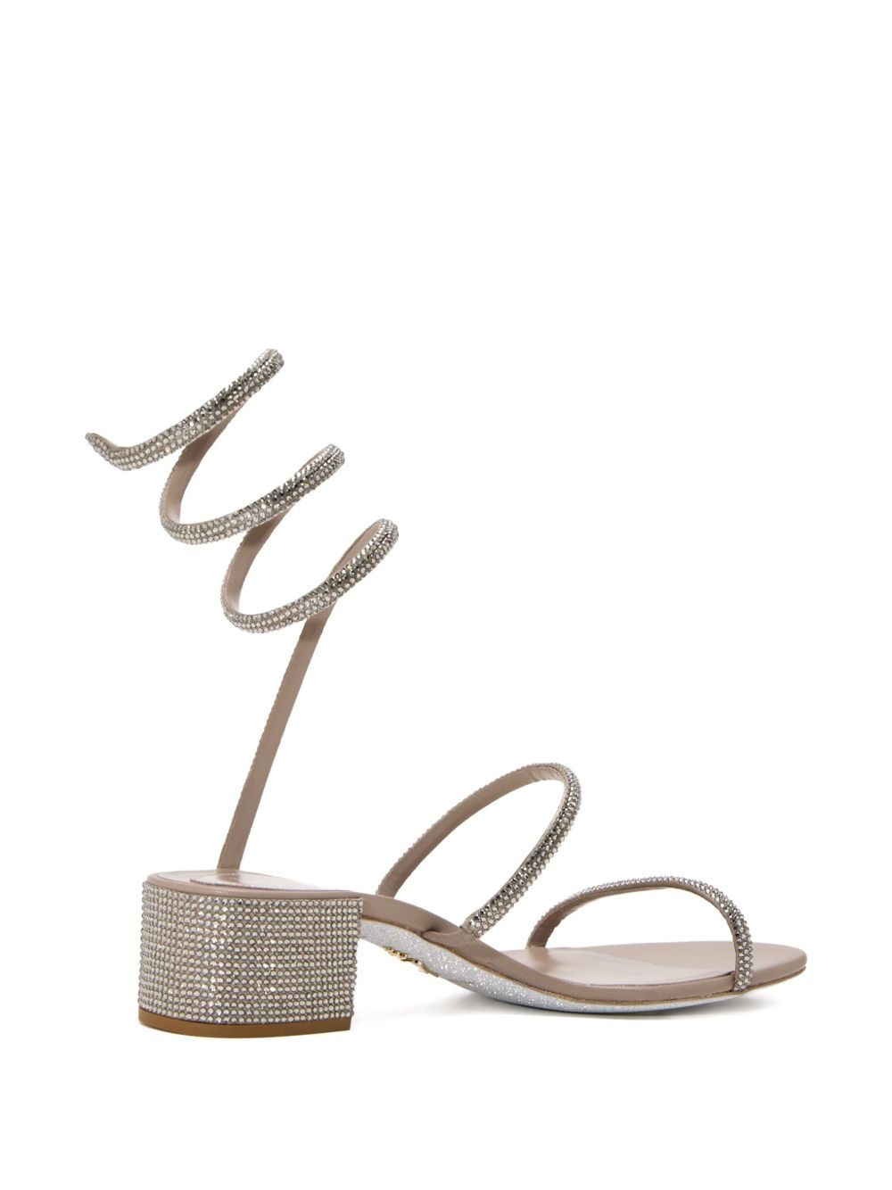 40mm Cleo crystal-embellishment block-heel sandals - 3