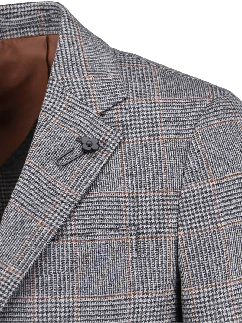 LARDINI SINGLE-BREASTED VIRGIN WOOL BLAZER outlook