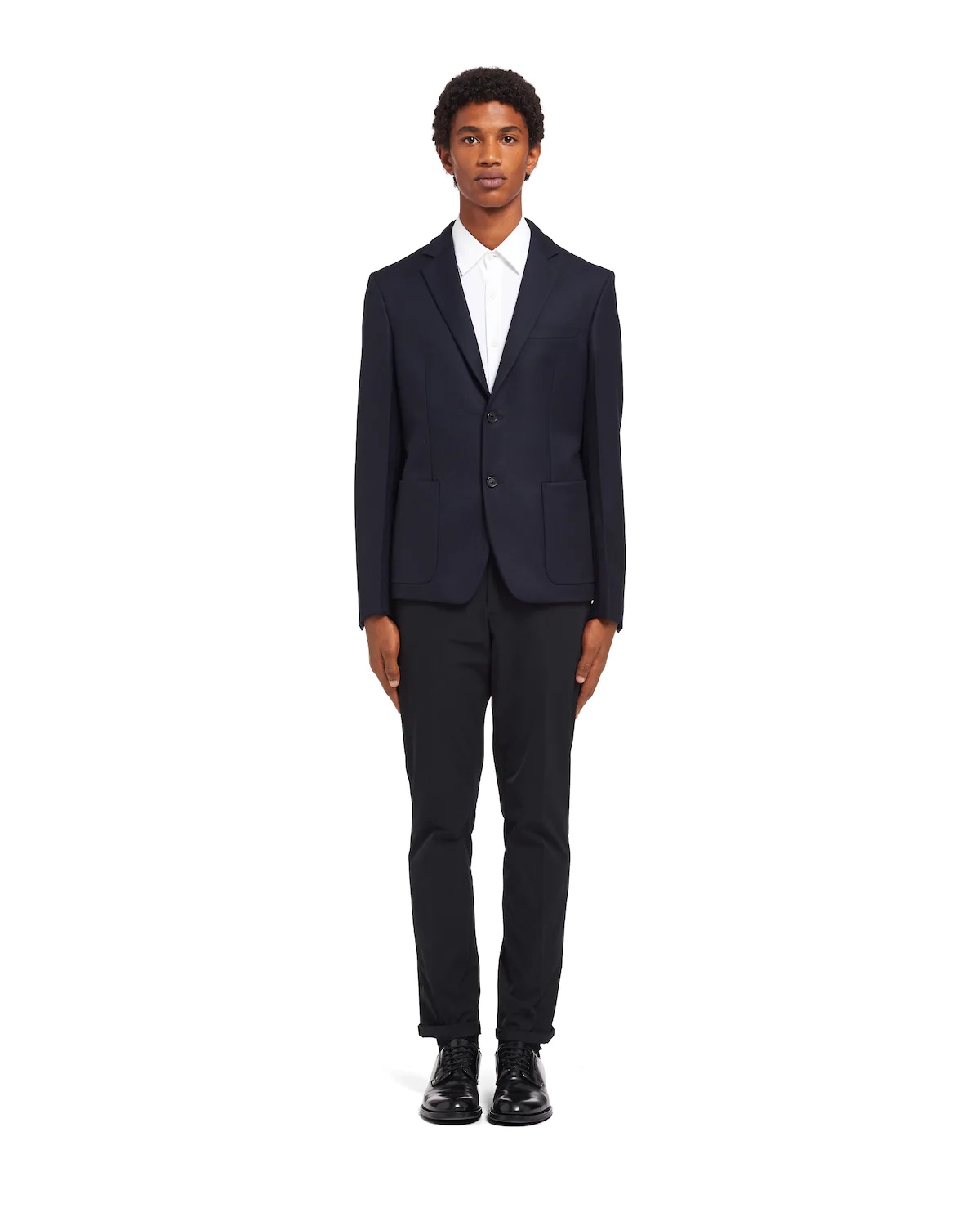 Single-breasted wool jacket - 2