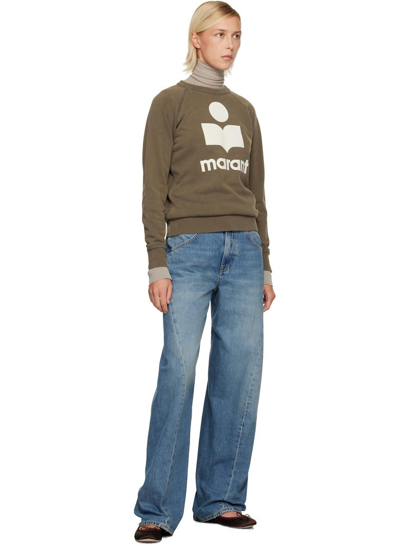 Isabel Marant Étoile Khaki Millyny Sweatshirt outlook