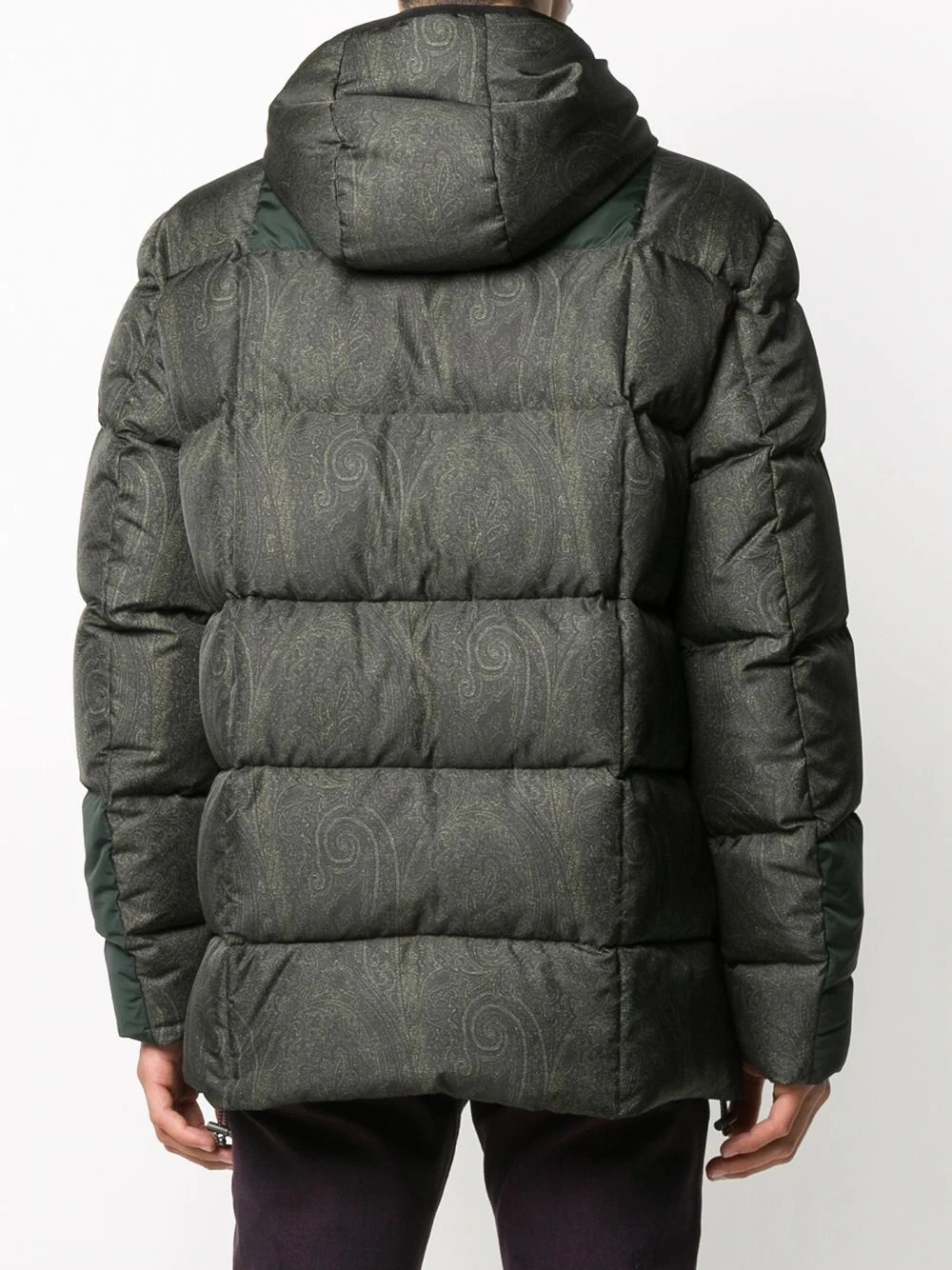 paisley-print puffer jacket - 4