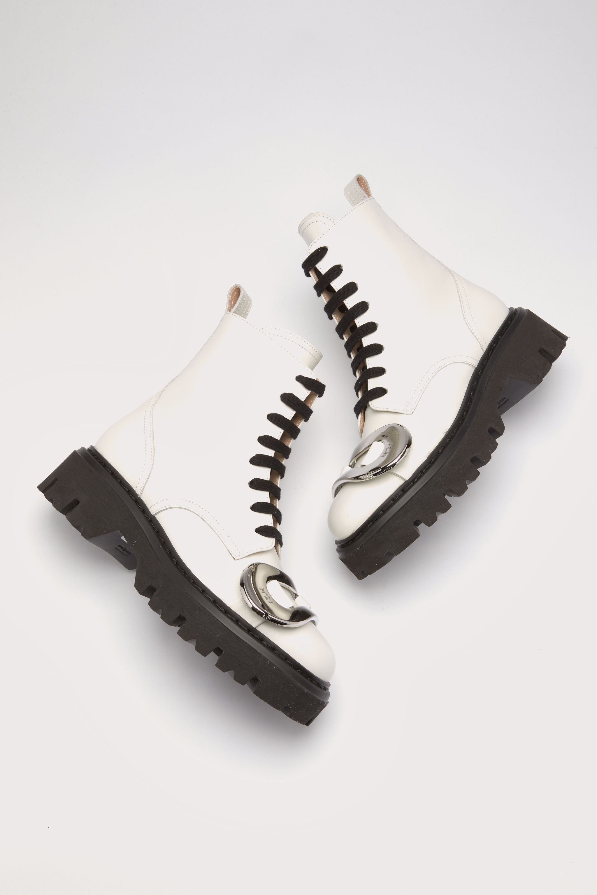 BUCKLE-EMBELLISHED BOOTS - 4