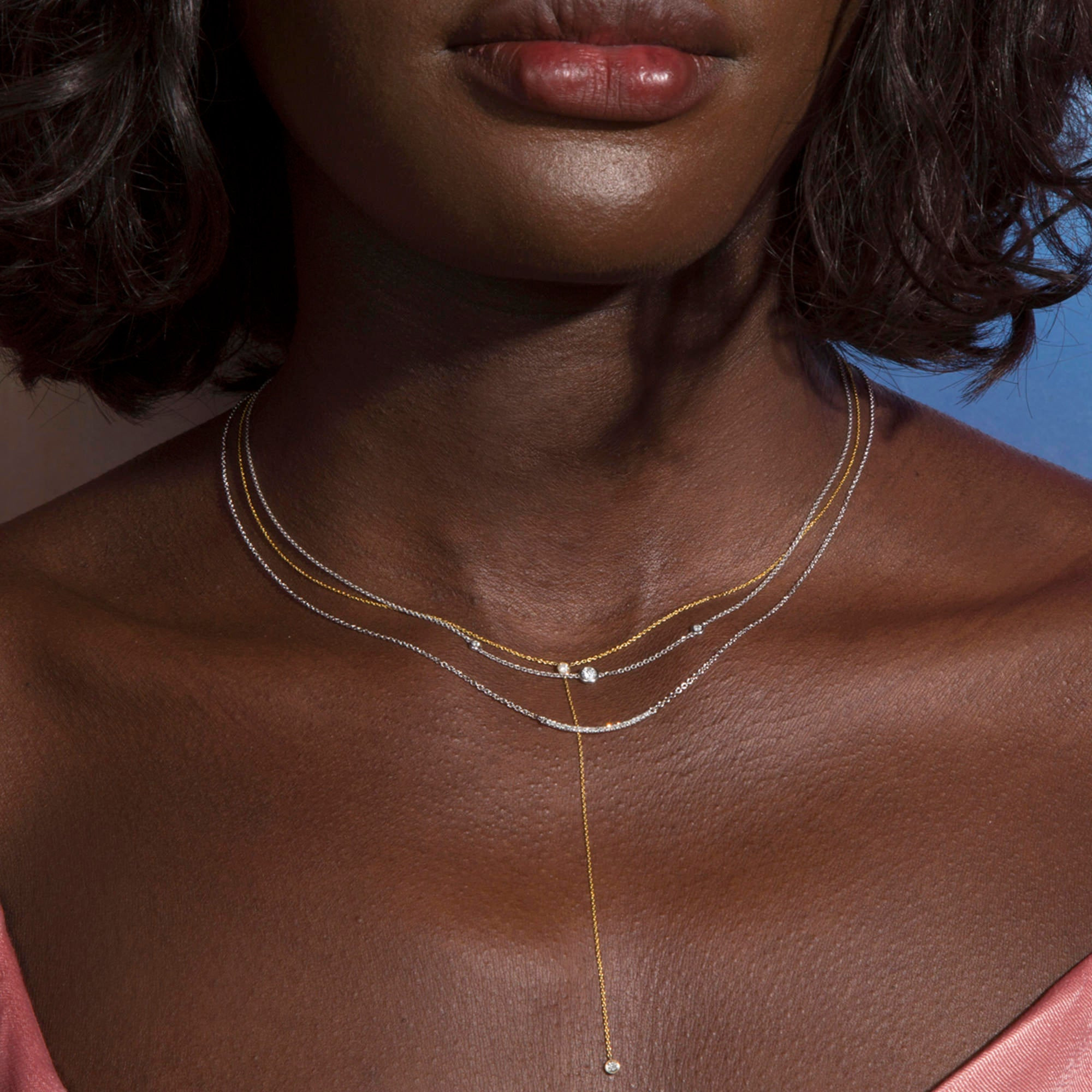 Fairy Lights Trio Necklace - 8
