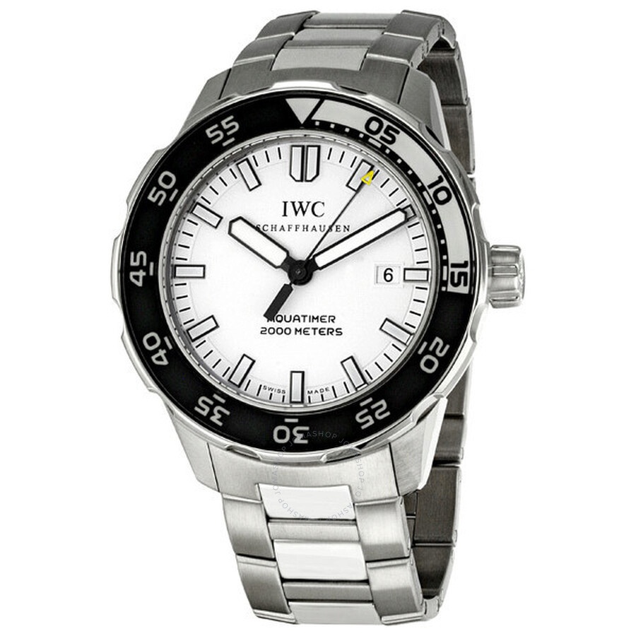 IWC Aquatimer Automatic White Dial Men's Watch IW356805 - 1