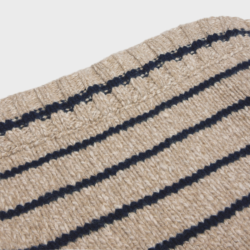 Marinière Boat neck sweater in wool 3