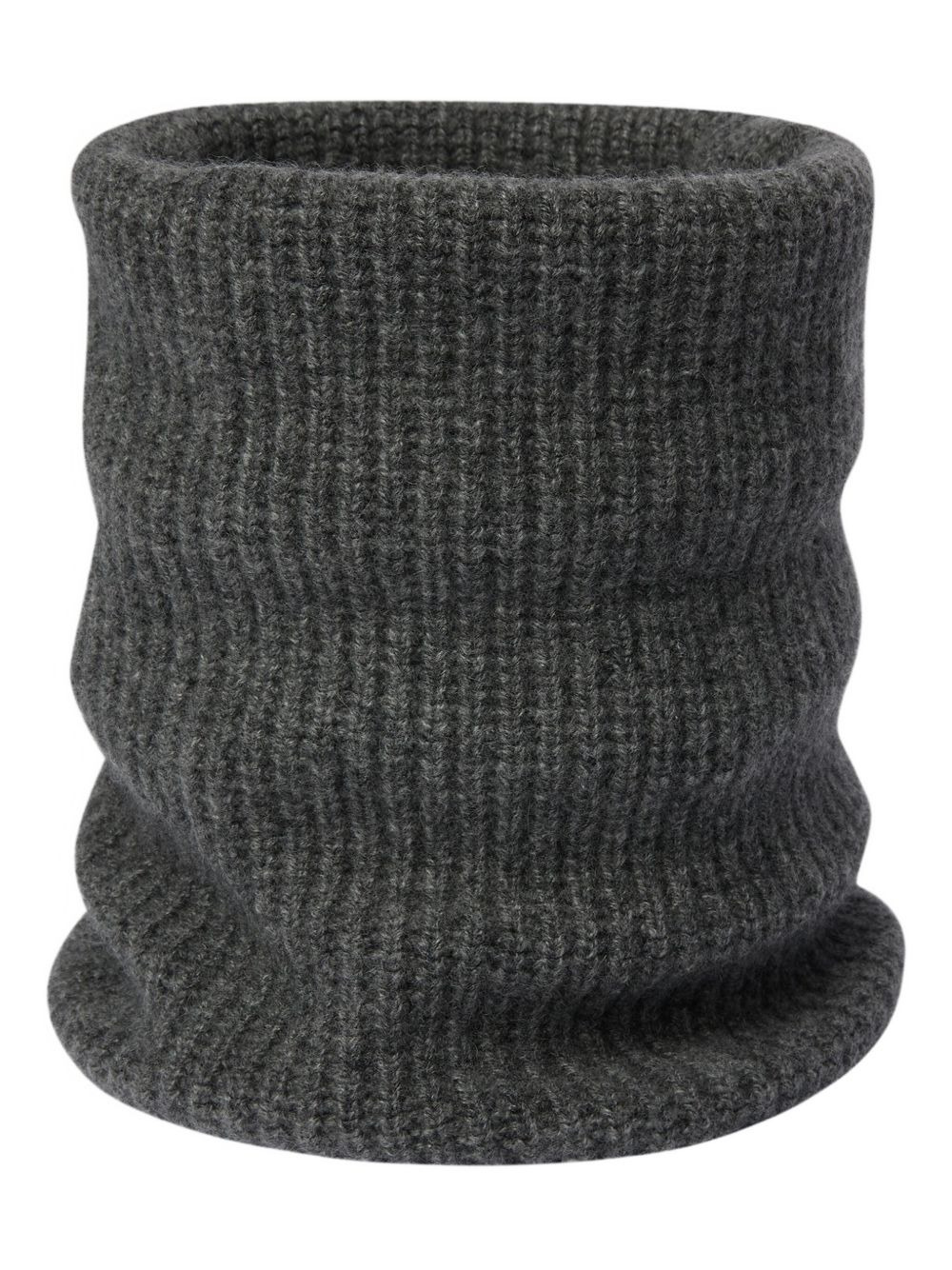 ribbed knit neck warmer - 2
