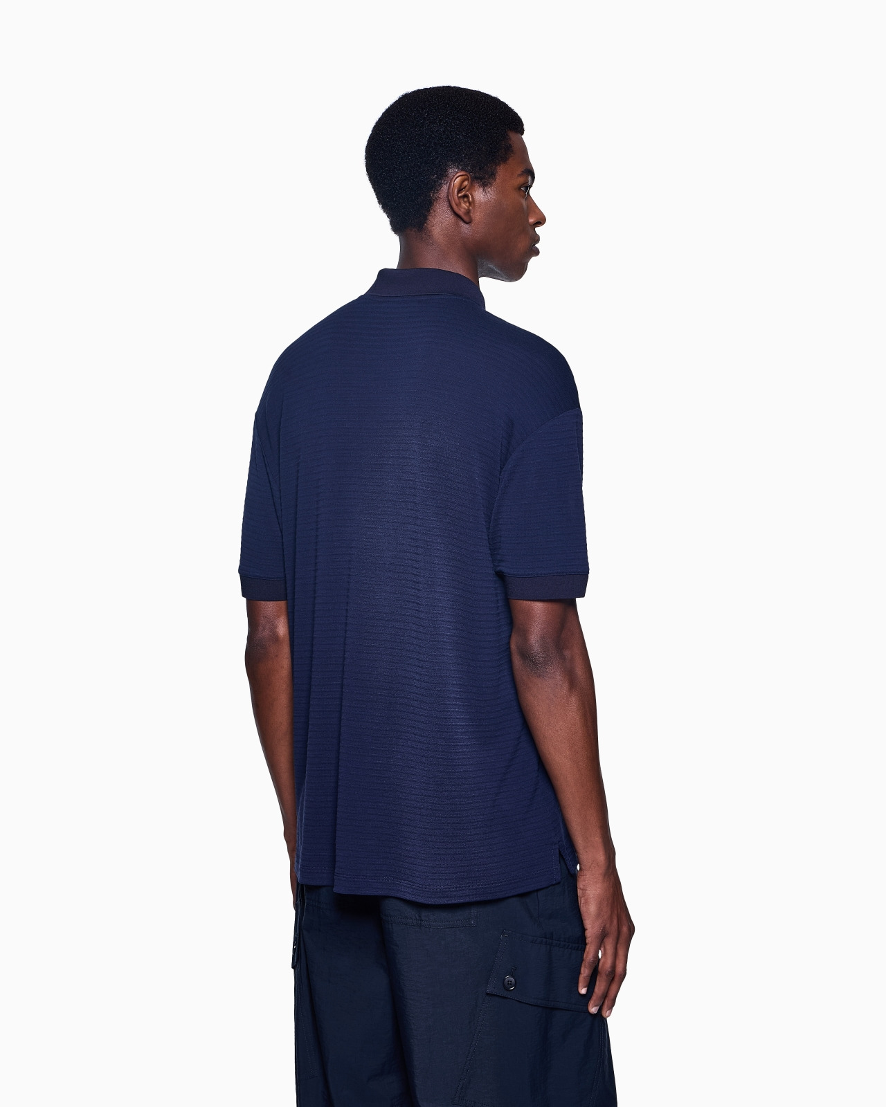 EMBROIDERED VISCOSE POLO SHIRT - 3