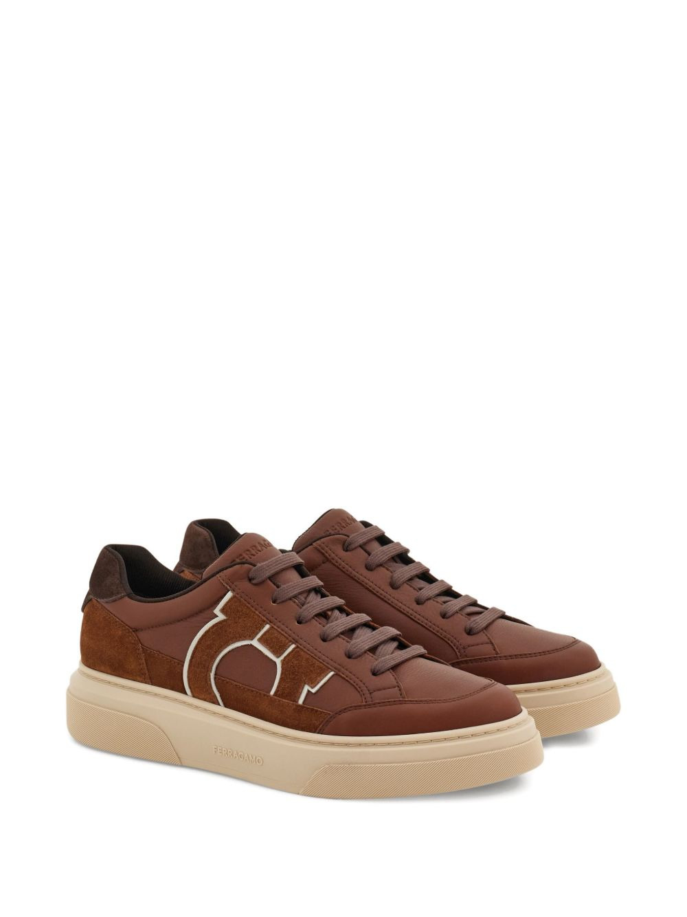 suede leather sneakers - 2