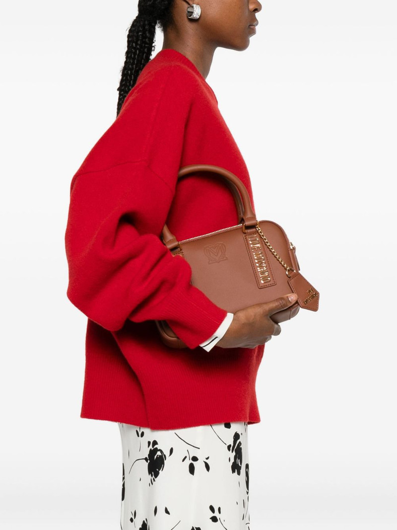 Moschino logo-lettering tote bag outlook