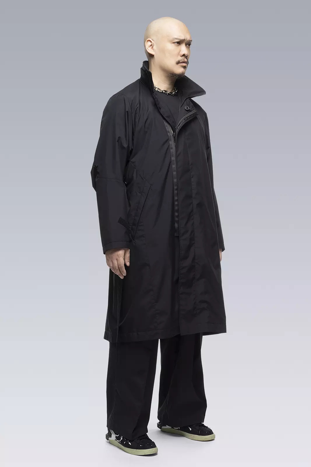 J99U-WS 2L Gore-Tex Infinium™ Windstopper® Coat Black - 2