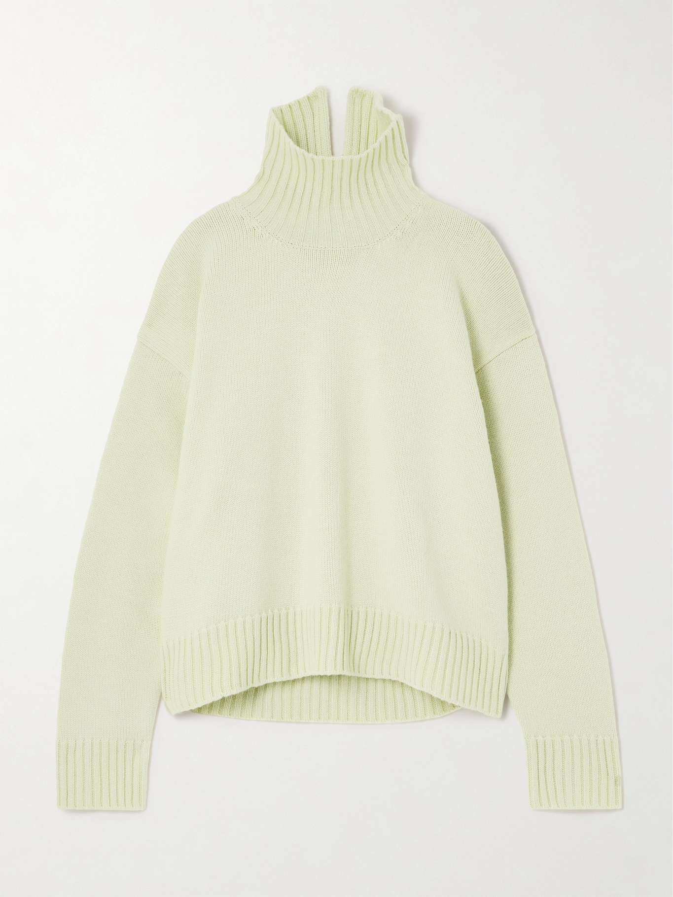 Cashmere-blend turtleneck sweater - 1