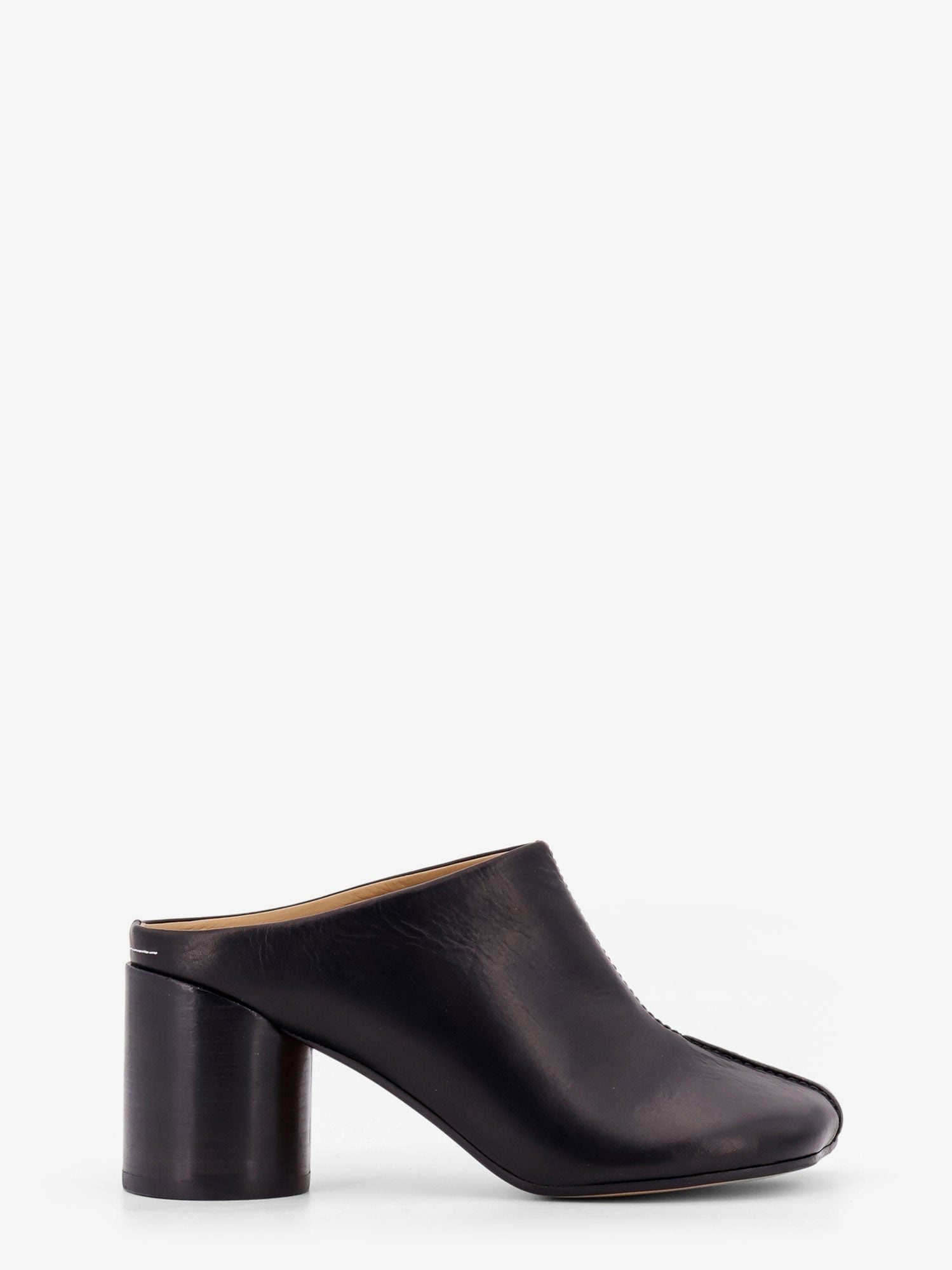サンダル・ミュール Mm6 Maison Margiela Leather Sabot 18923742_42542259_600.jpg