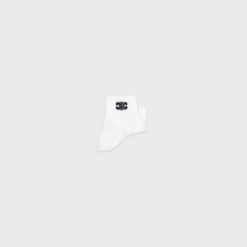 CELINE COTTON TRIOMPHE SOCKS outlook