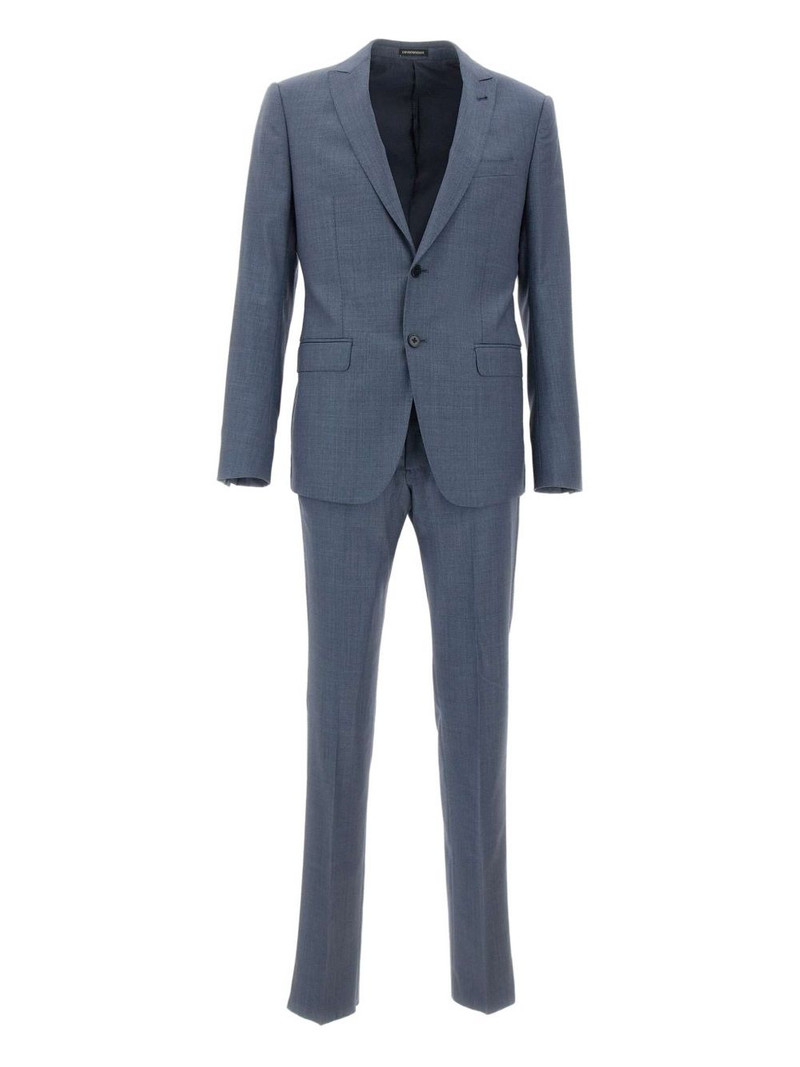 two-button peaked-lapels single-breasted suit 1