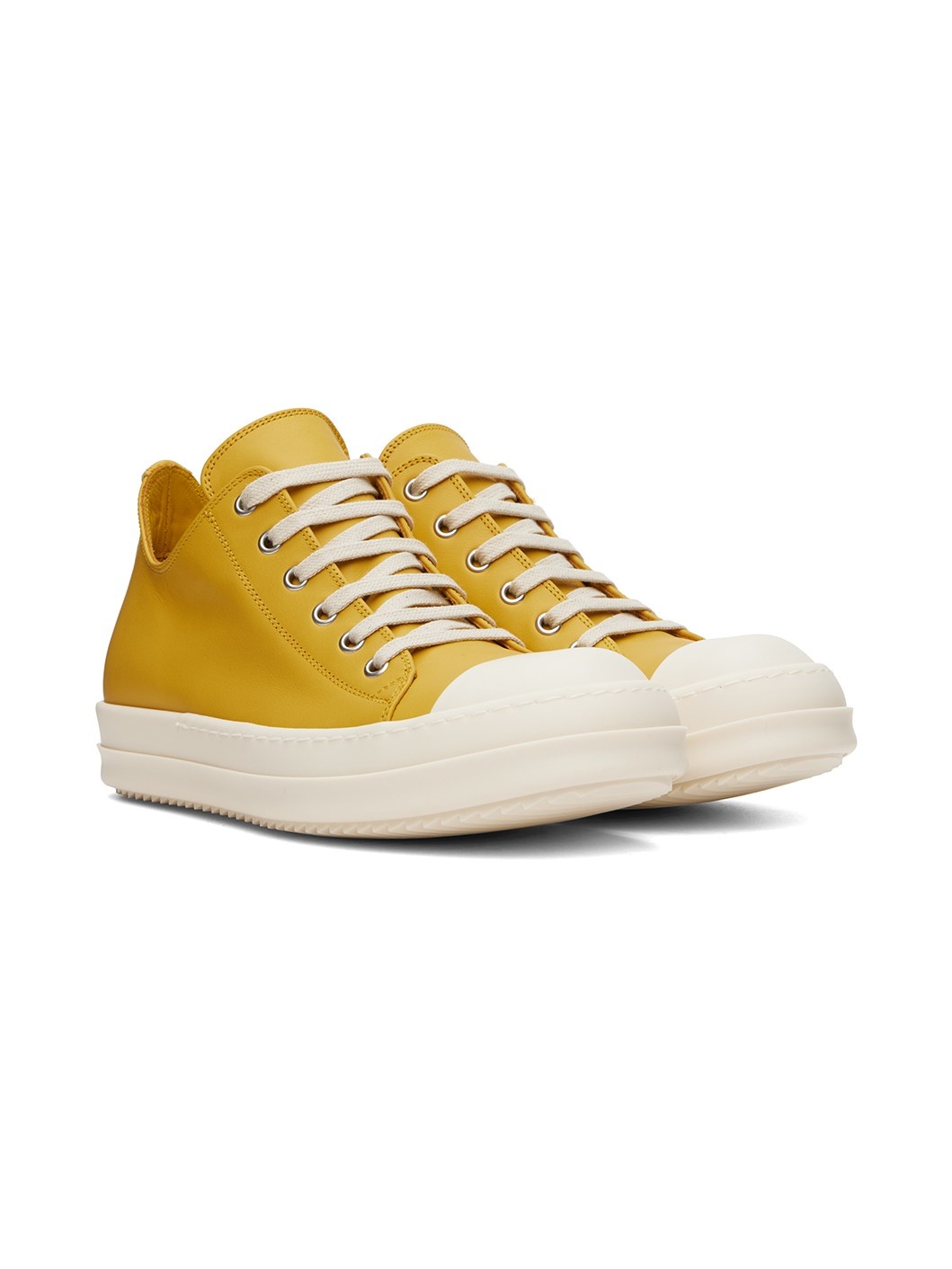 Yellow Porterville Low Sneakers - 4