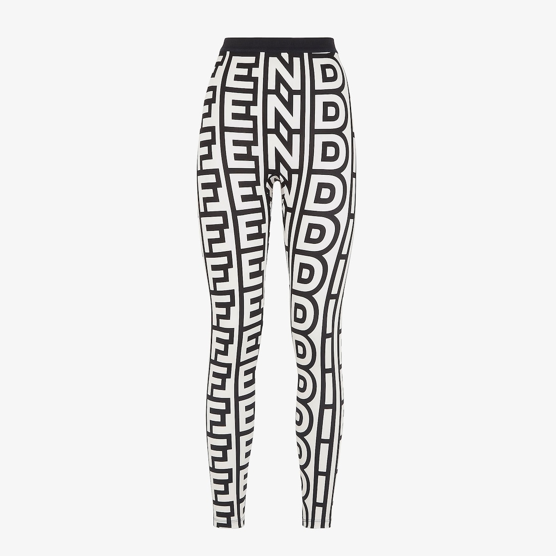 Fendi logo knit leggings deals