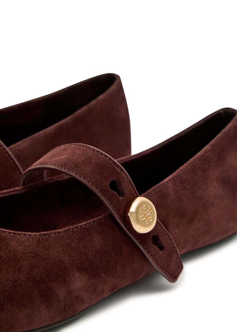 Tory Burch Romy Suede Mary Jane Flats 4