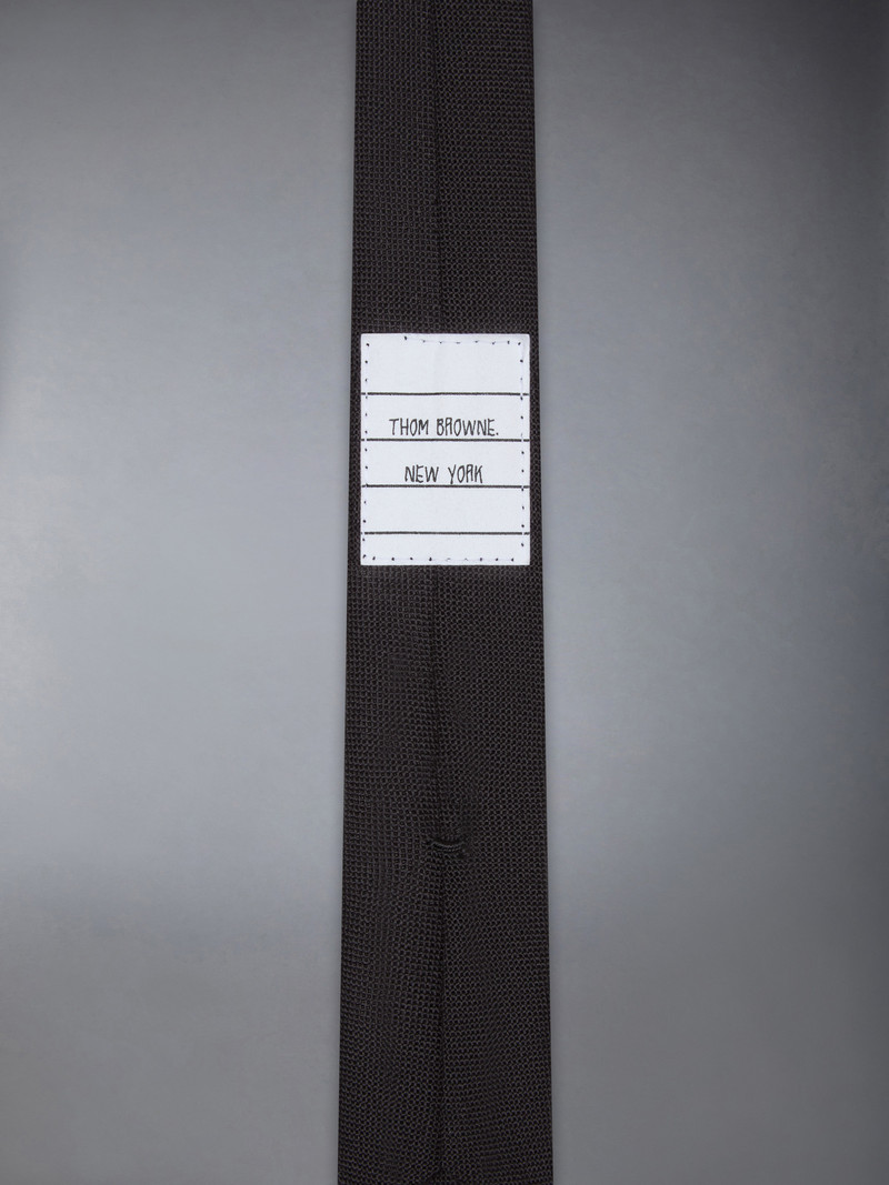 FRESCO WOOL EMBROIDERED SHORT TIE 3