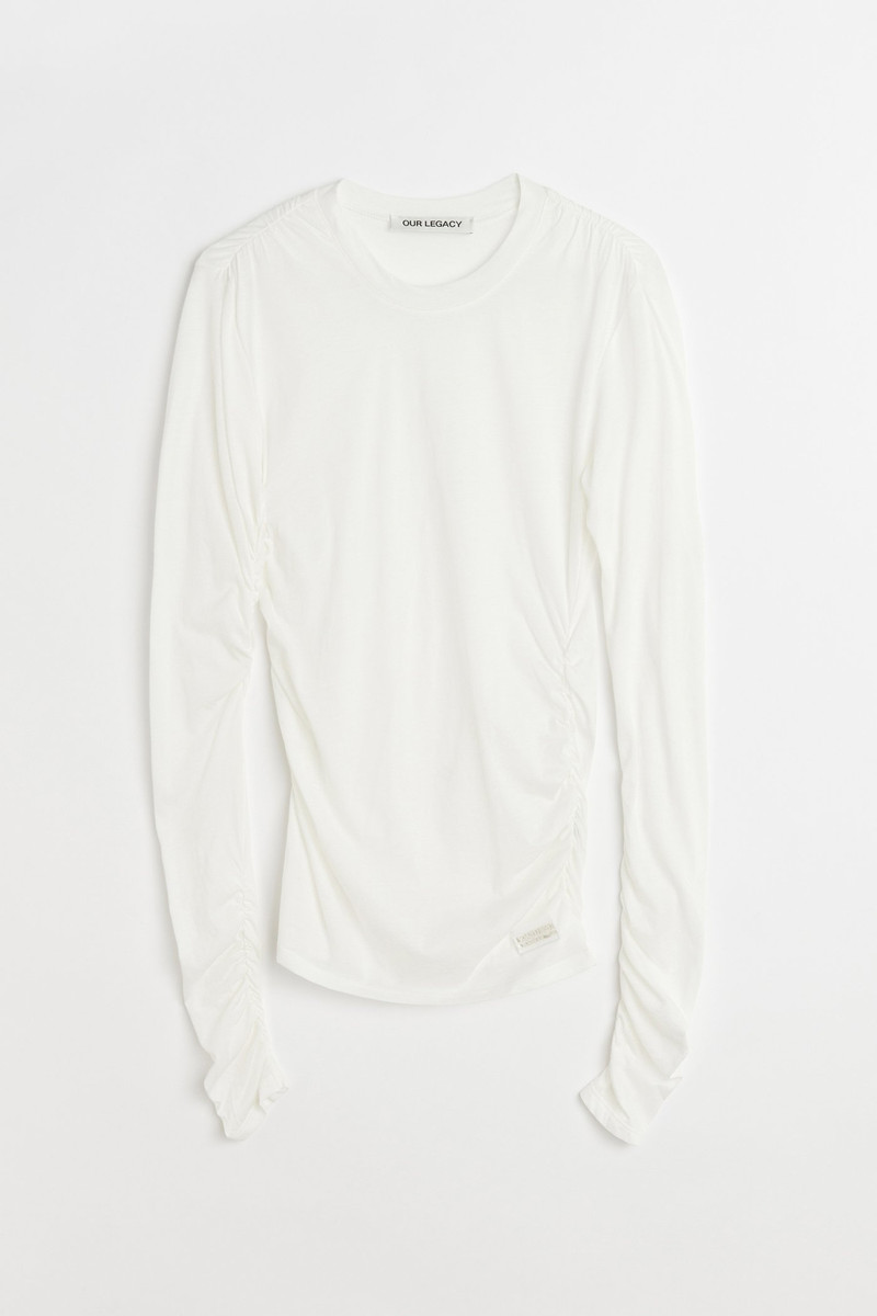 Strain Slim Longsleeve White Para Cotton 1