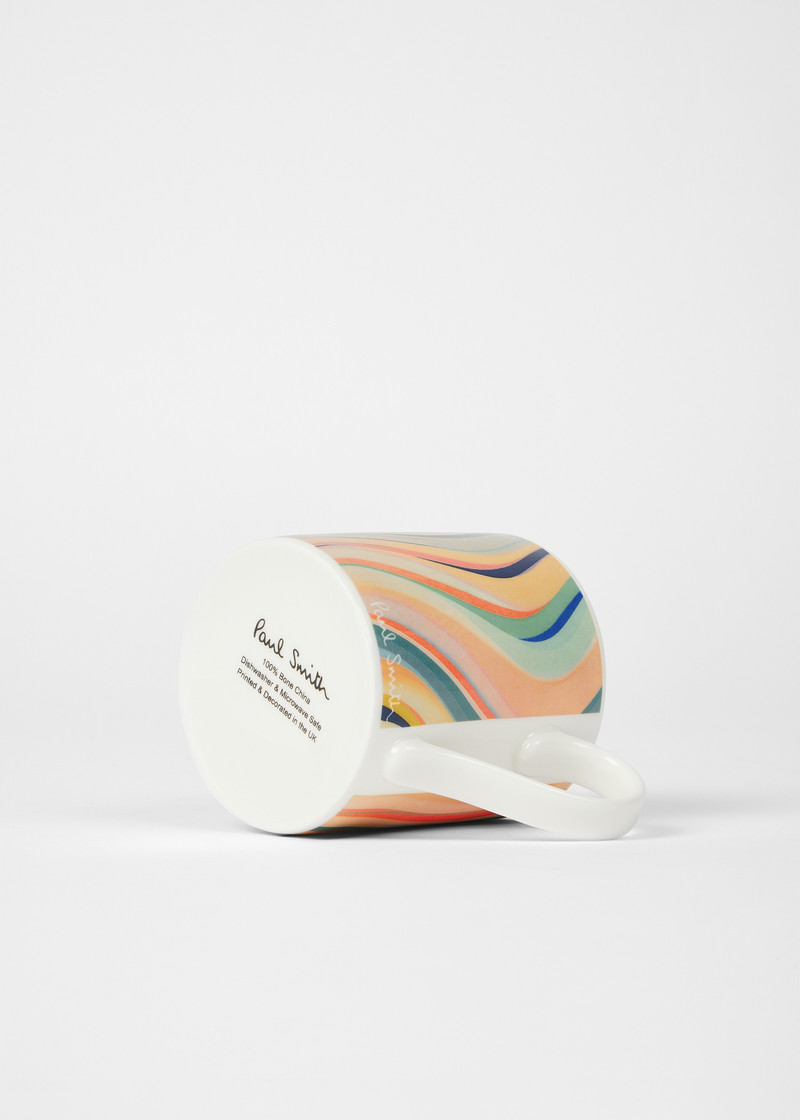 Pale 'Swirl' Bone China Mug 3