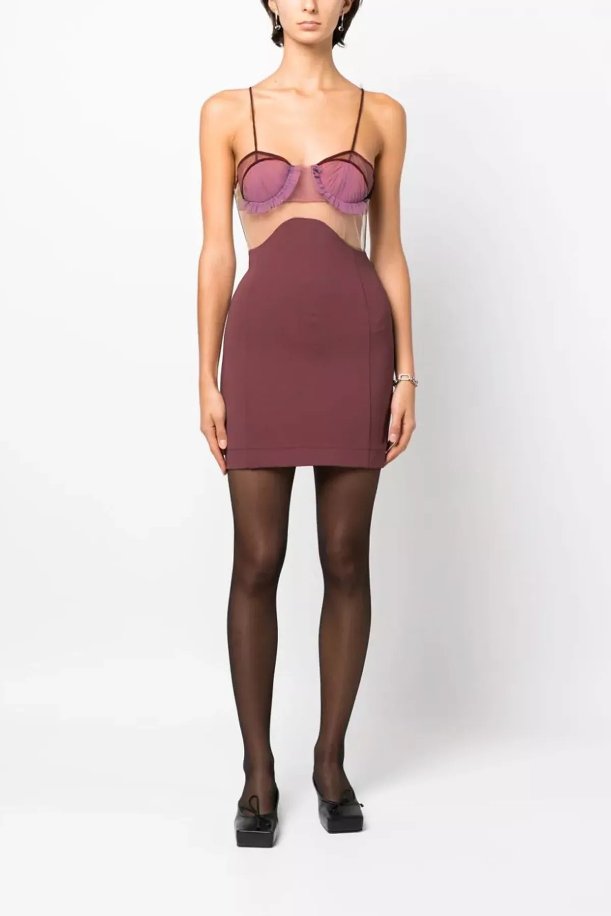 'Explosive Flower Bra' dress - 2