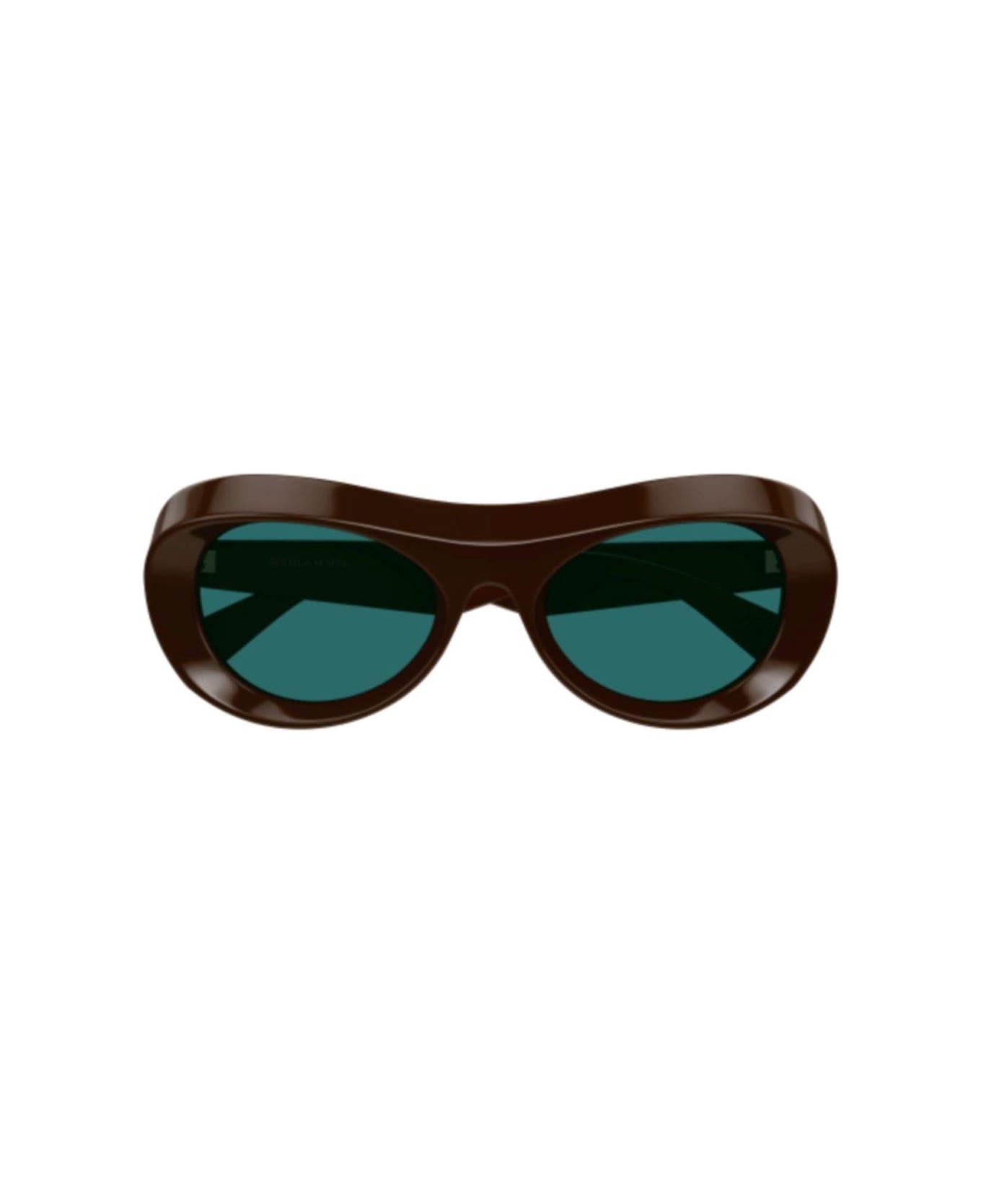 Oval Frame Sunglasses - 1