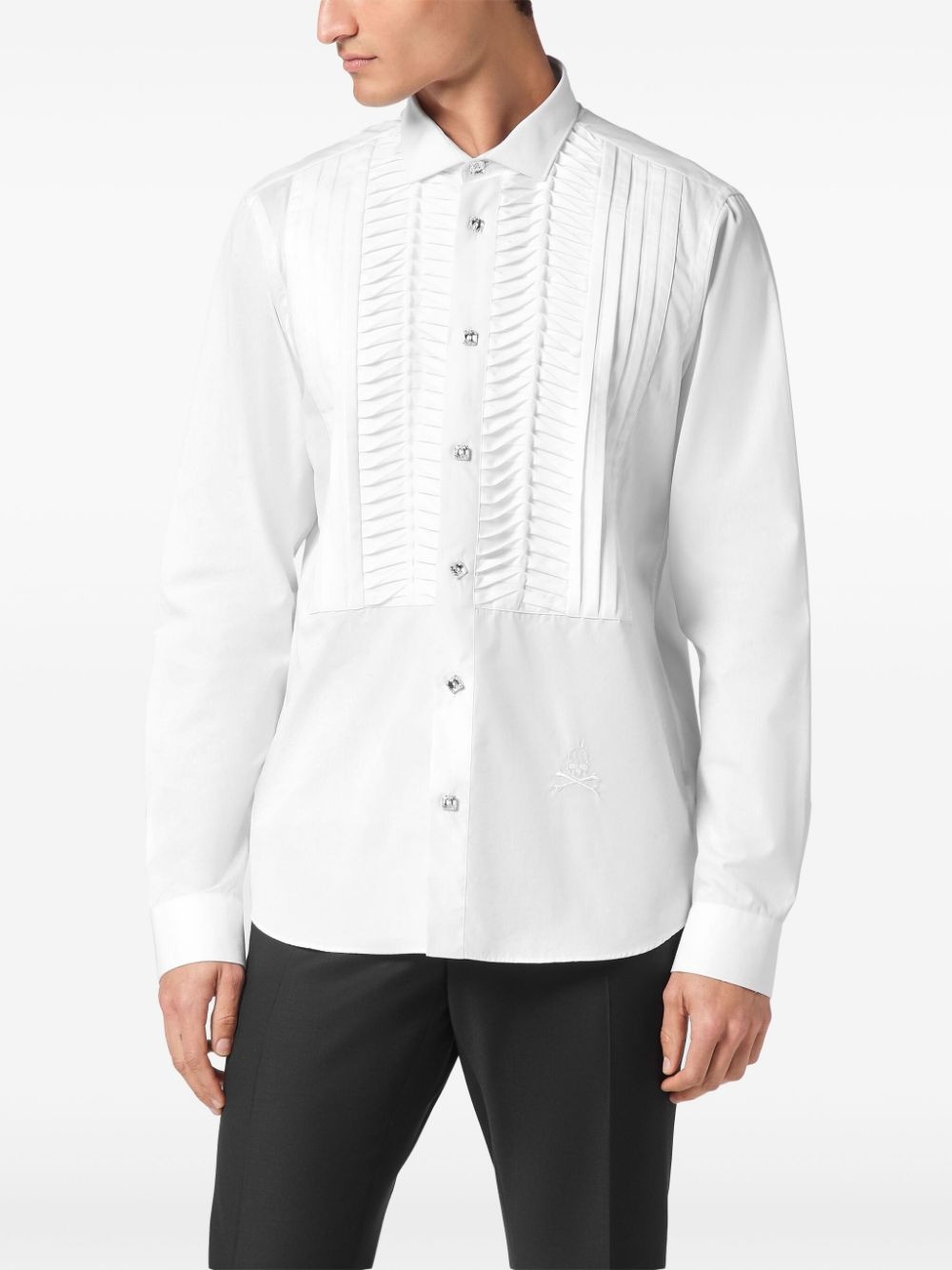 Black Tie long-sleeve shirt - 3