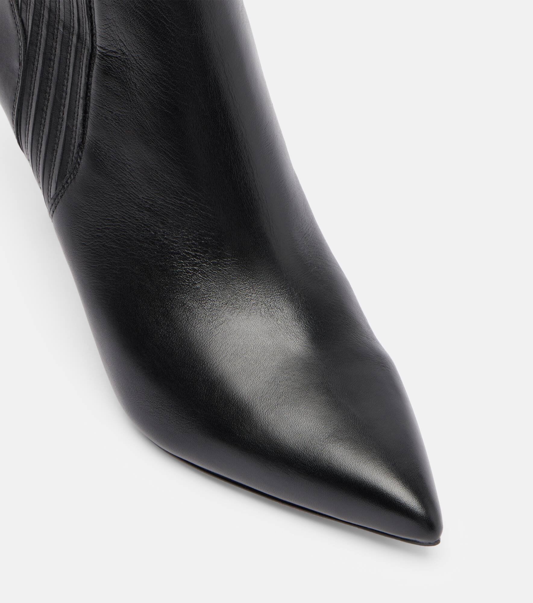 Lisa 70 leather ankle boots - 5