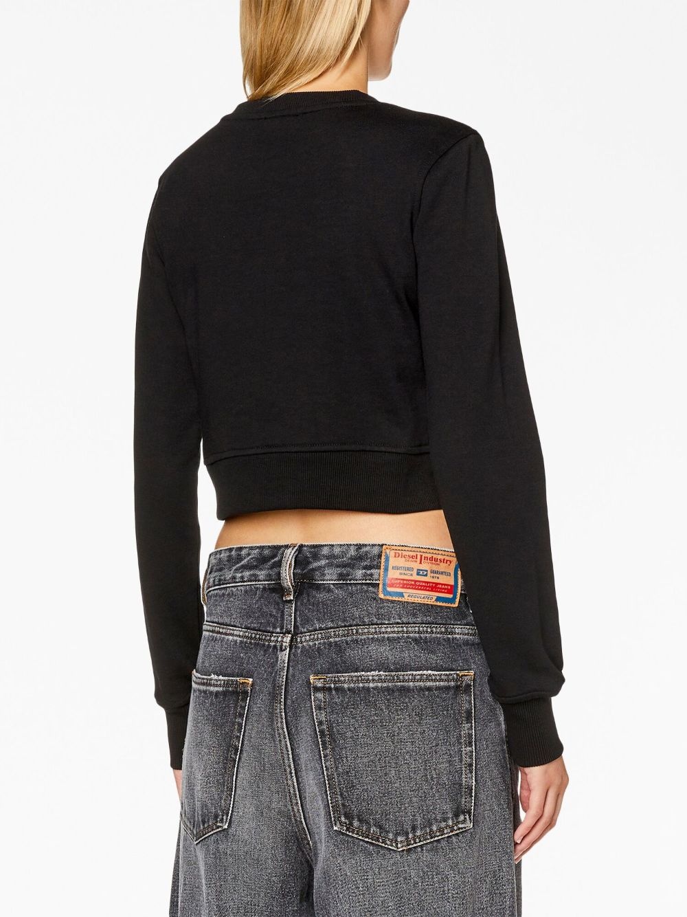 F-Slimmy-Od cropped sweatshirt - 4