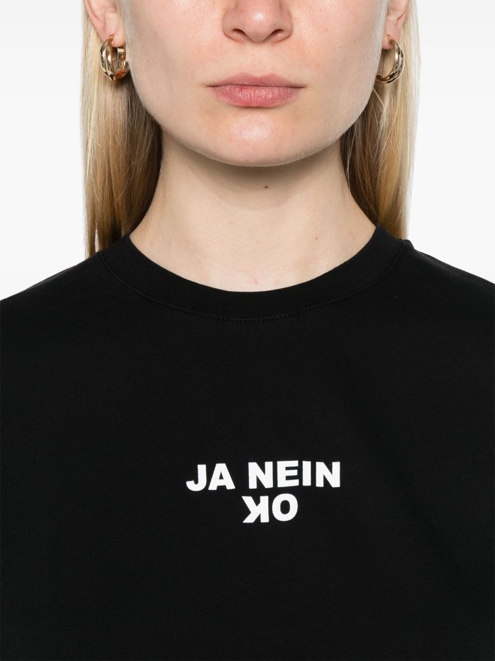 logo-print T-shirt - 5