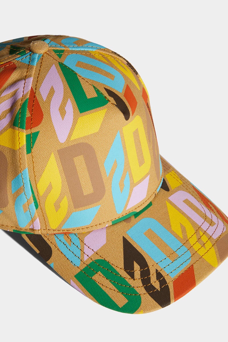D2 MONOGRAM BASEBALL CAP - 5