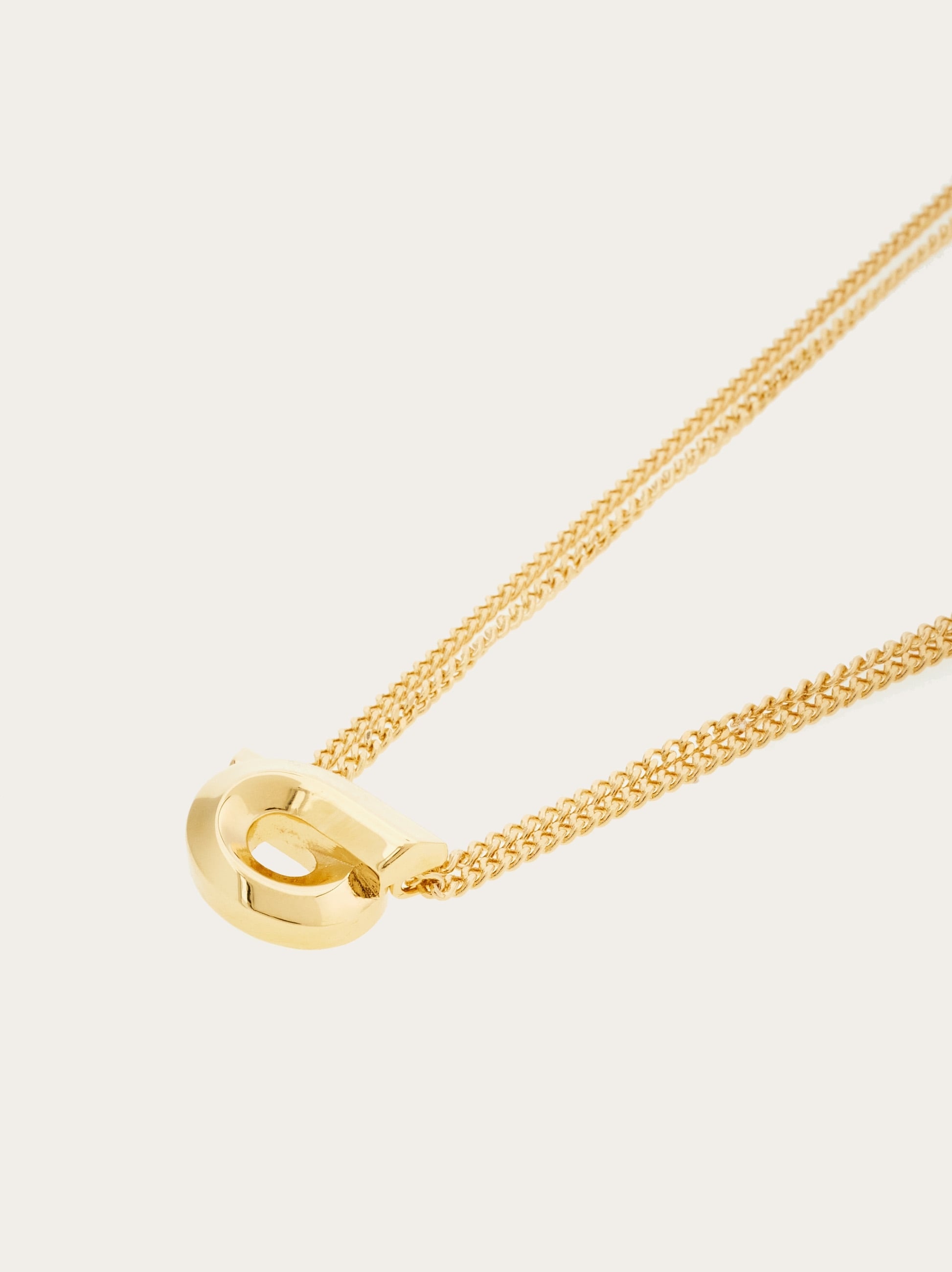 Gancini pendant necklace - 4