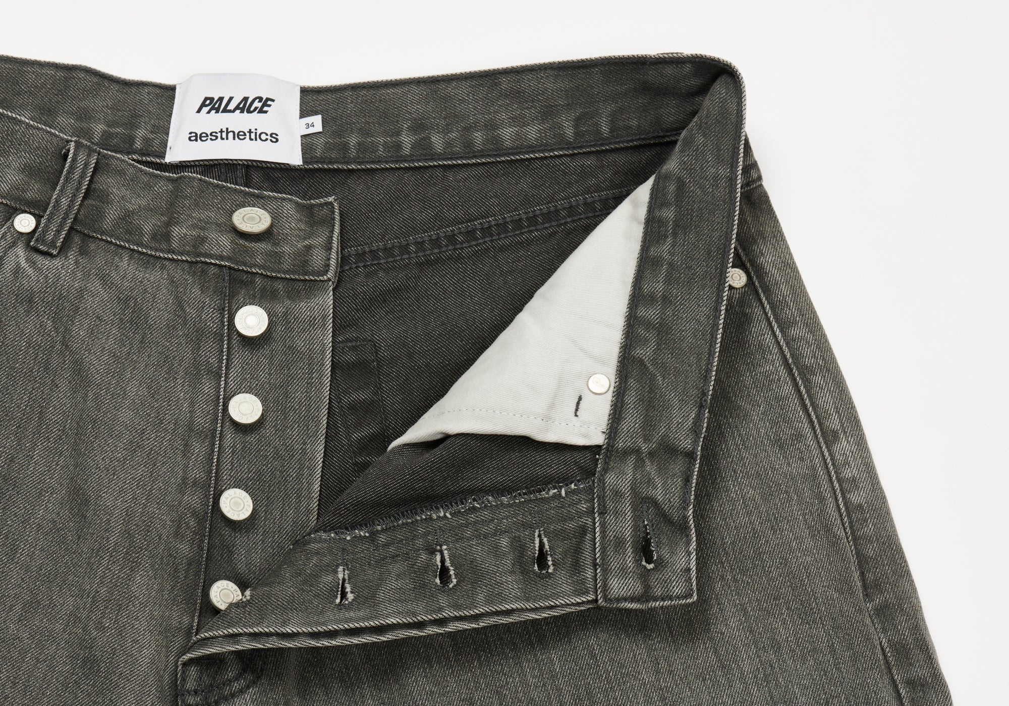 PALACE AESTHETICS BAGGIES JEAN GREY - 7