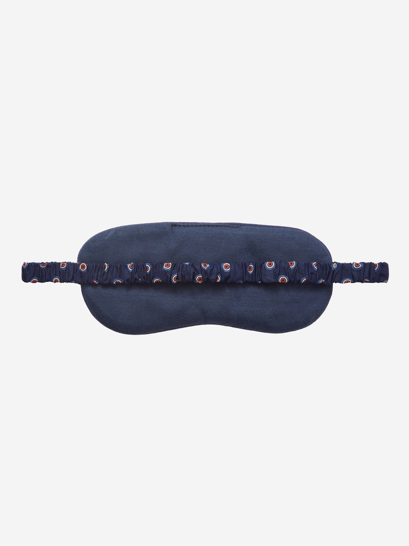 Eye Mask Nelson 90 Cotton Batiste Navy - 5