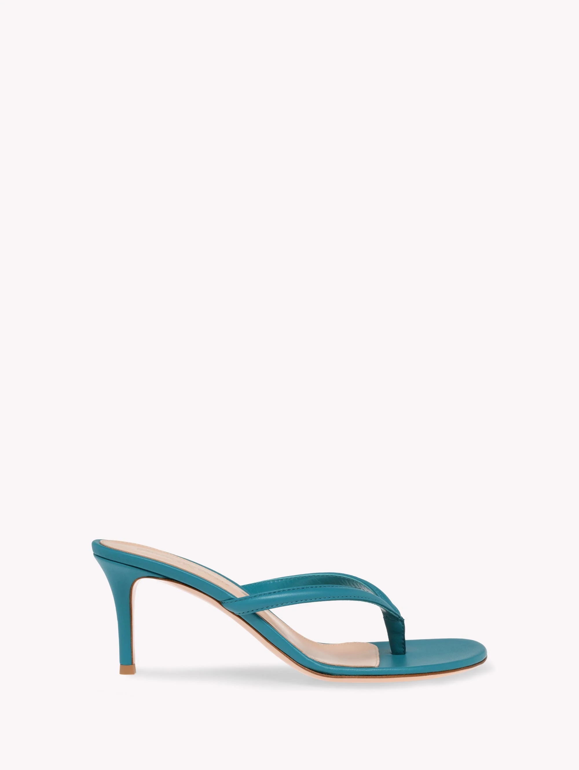 Gianvito Rossi Calypso Sandals in Turquoise Nappa at Nordstrom - 1