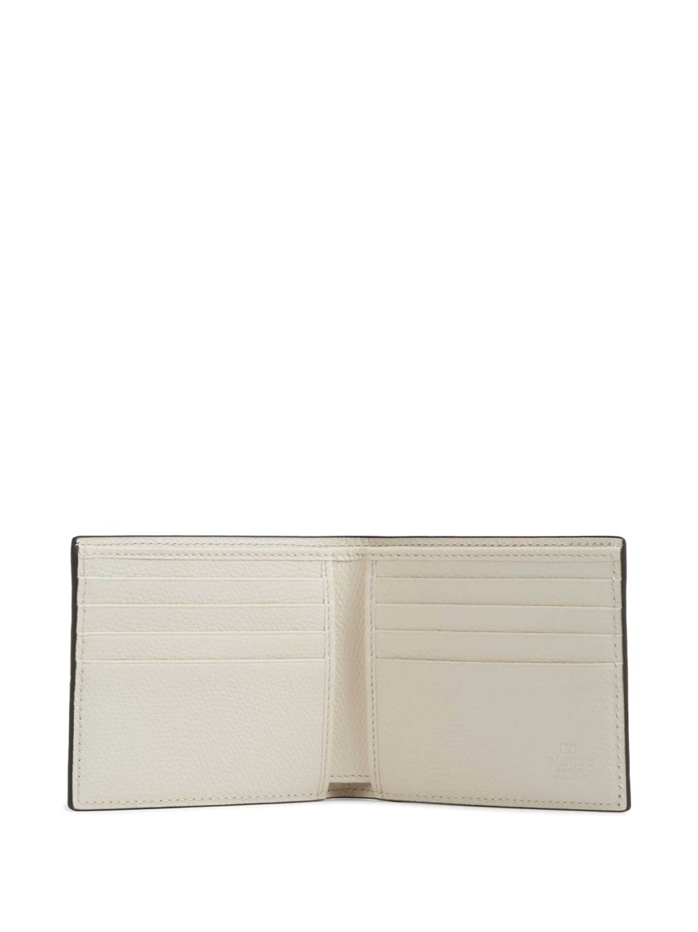 VLogo leather wallet - 3