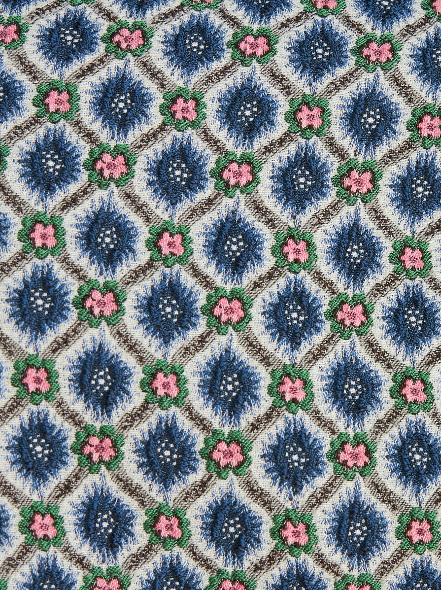 GEOMETRIC PATTERN JACQUARD JACKET - 6
