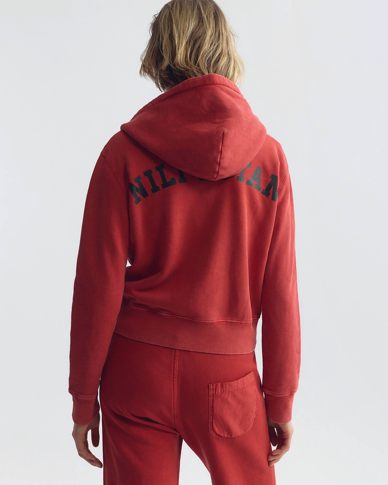 CALLIE ZIP UP NL PRINT HOODIE 6