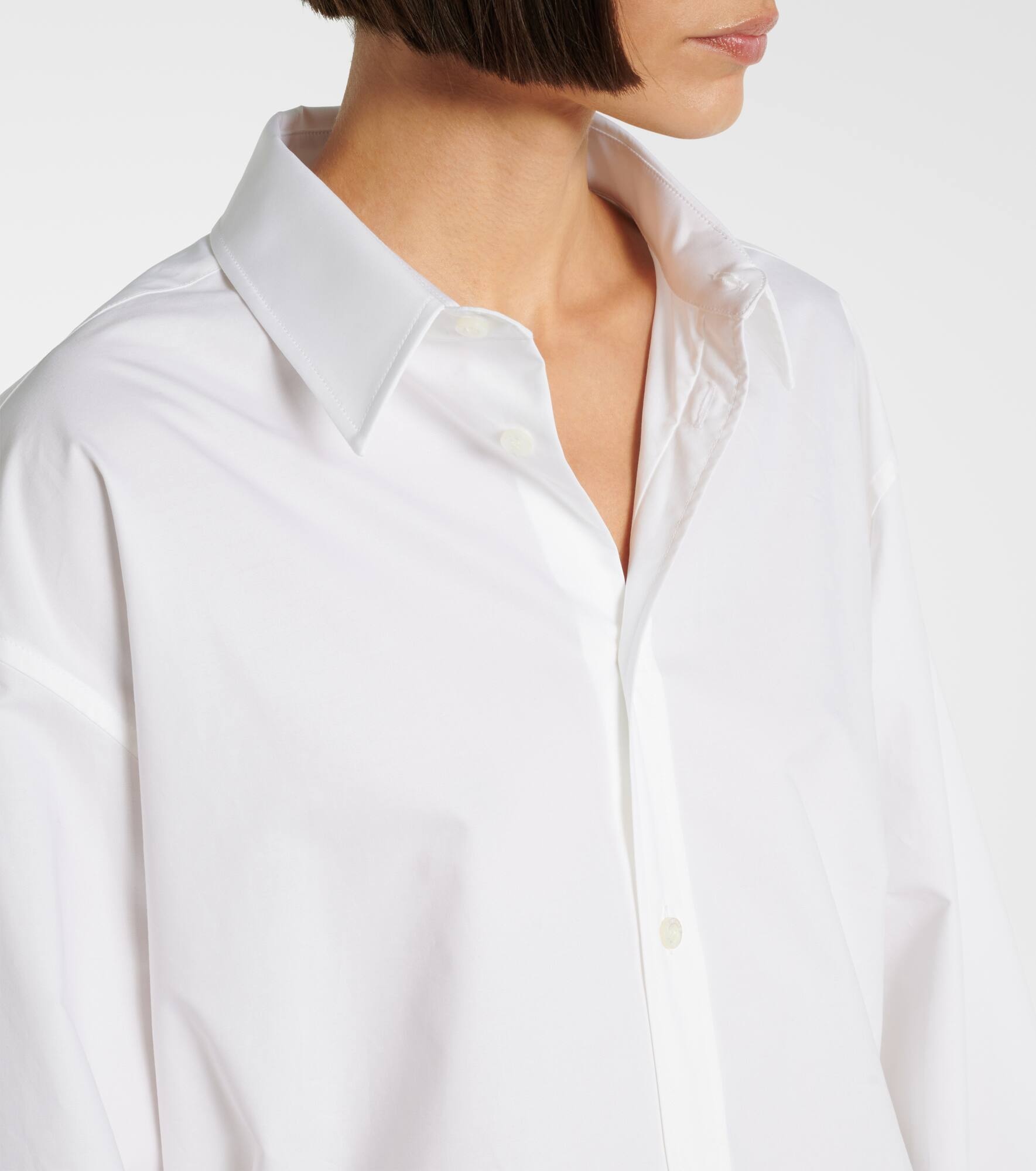 Cotton poplin shirt - 4