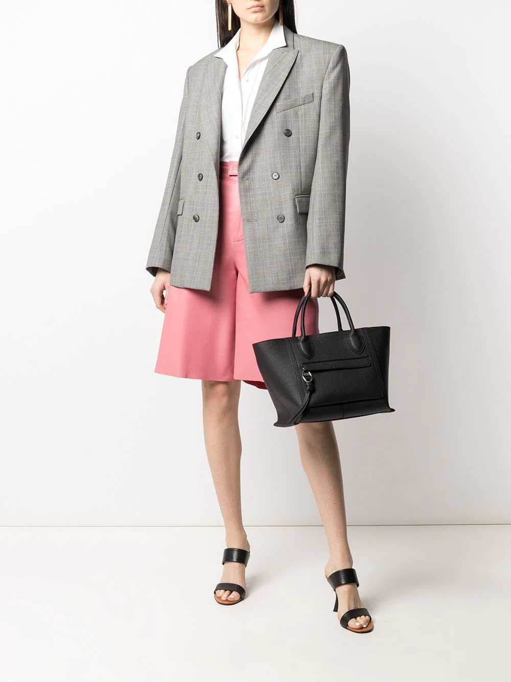Mailbox leather tote bag - 2