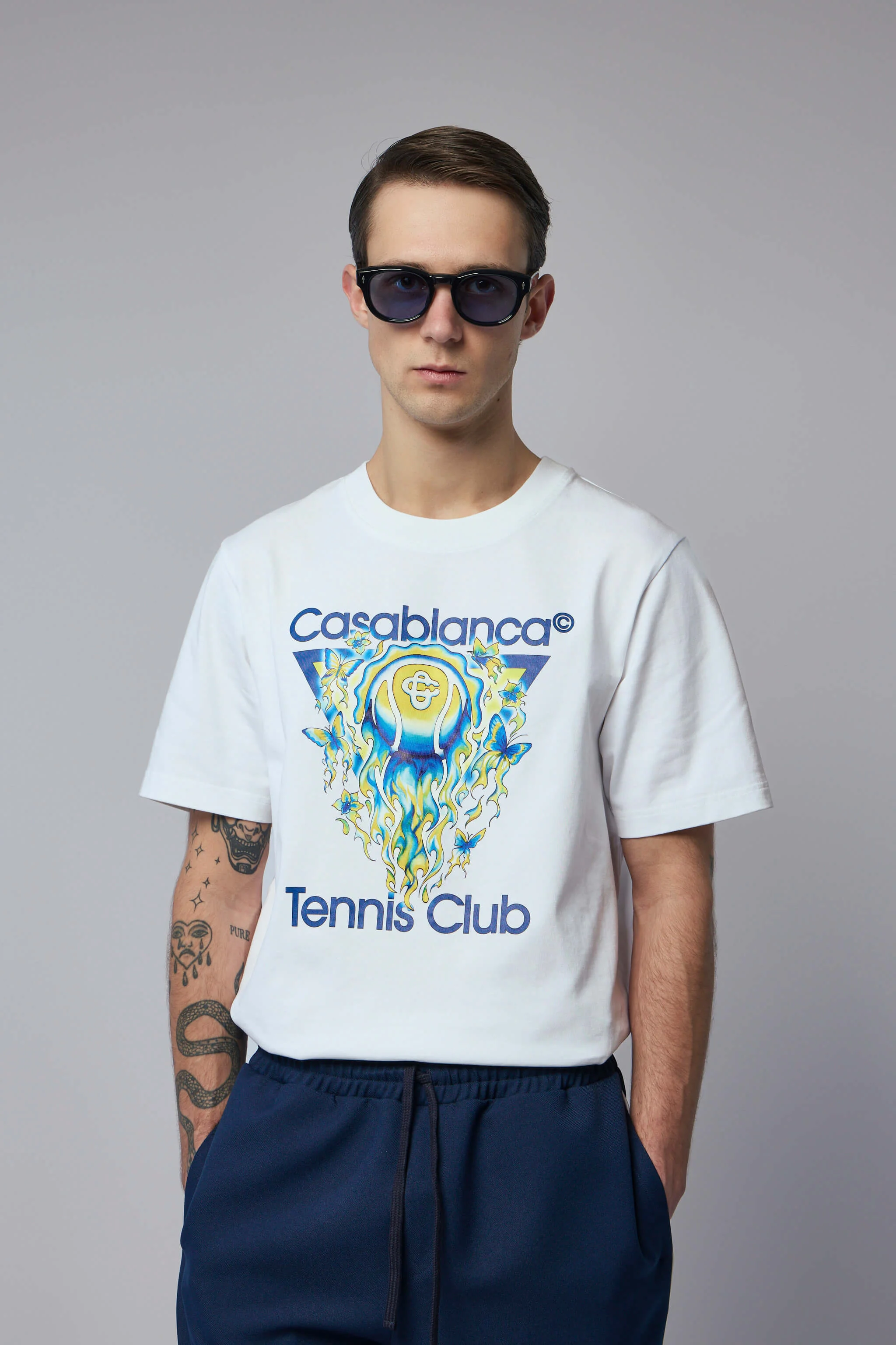 Bright White Jersey T-shirt - 1