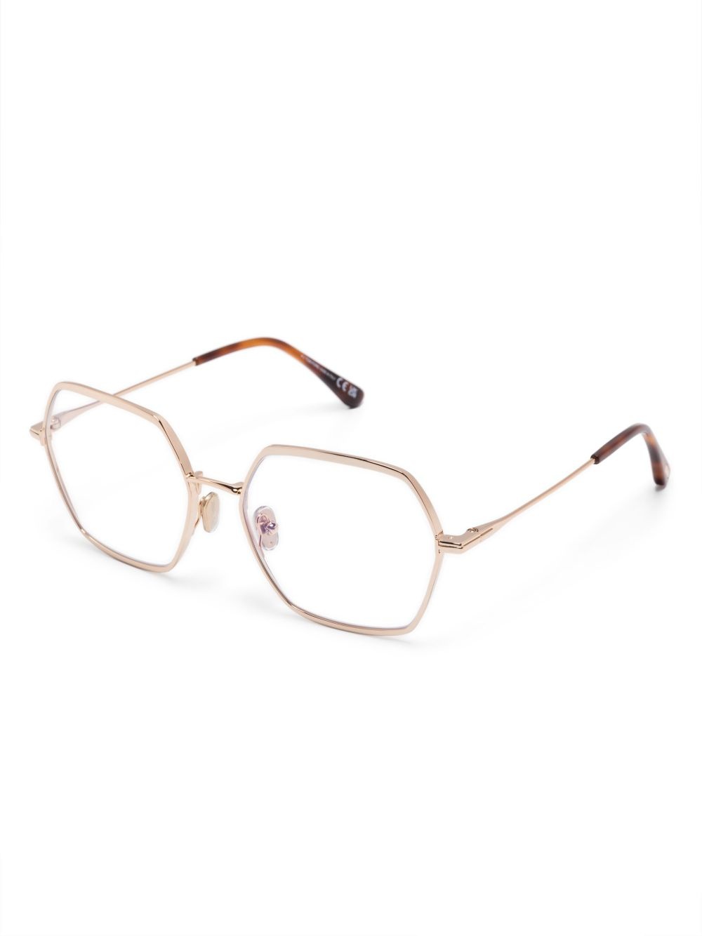 geometric-frame glasses - 2