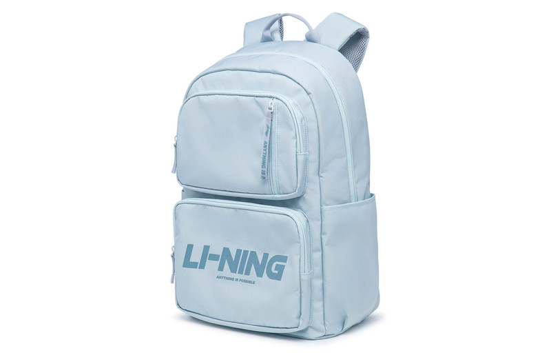 Li-Ning Li-Ning Logo Backpack 'Light Blue' ABSU165-4 outlook