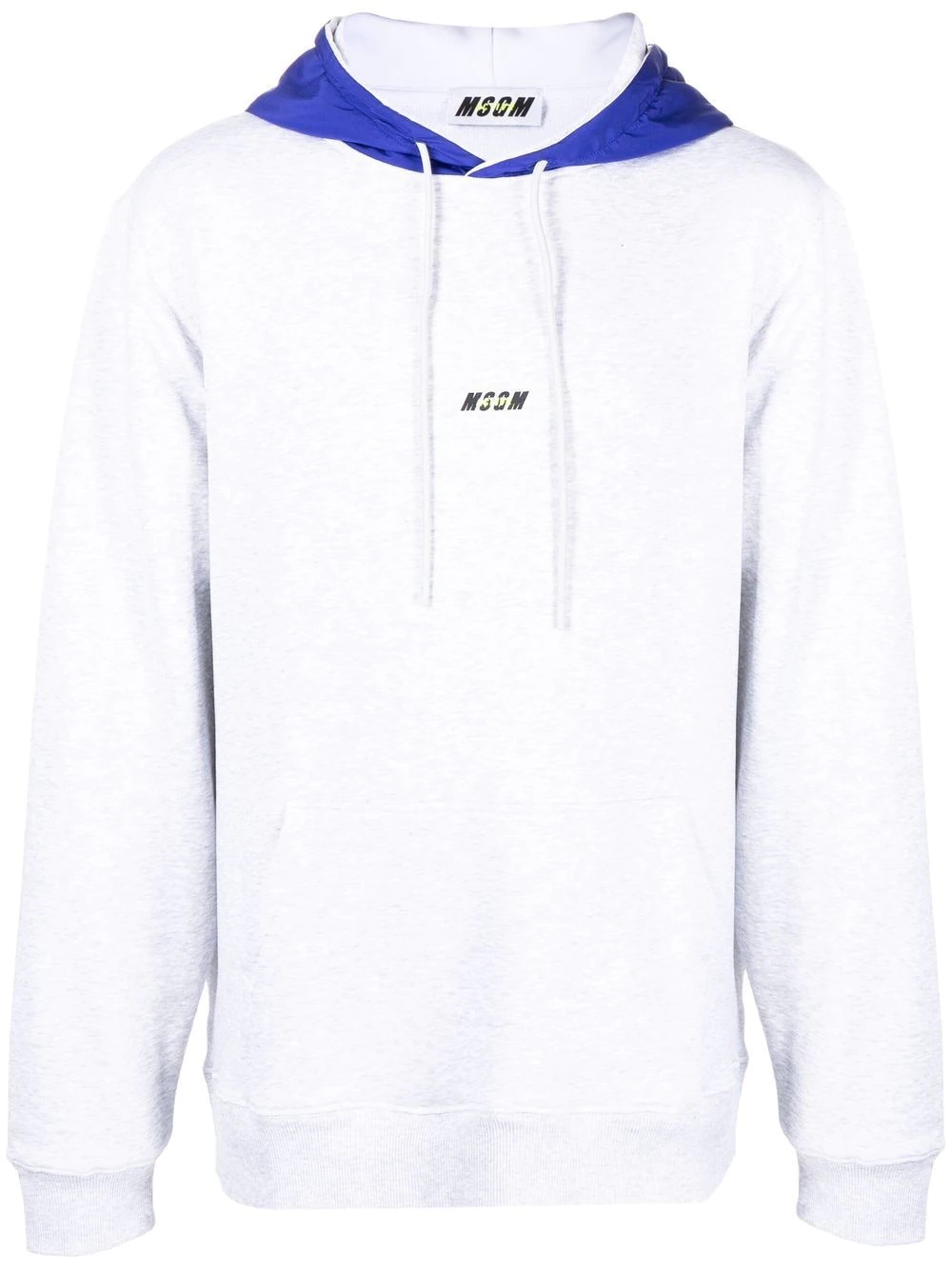 logo-print pullover hoodie - 1