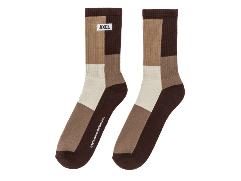 Block Logo Colourblock Socks 1