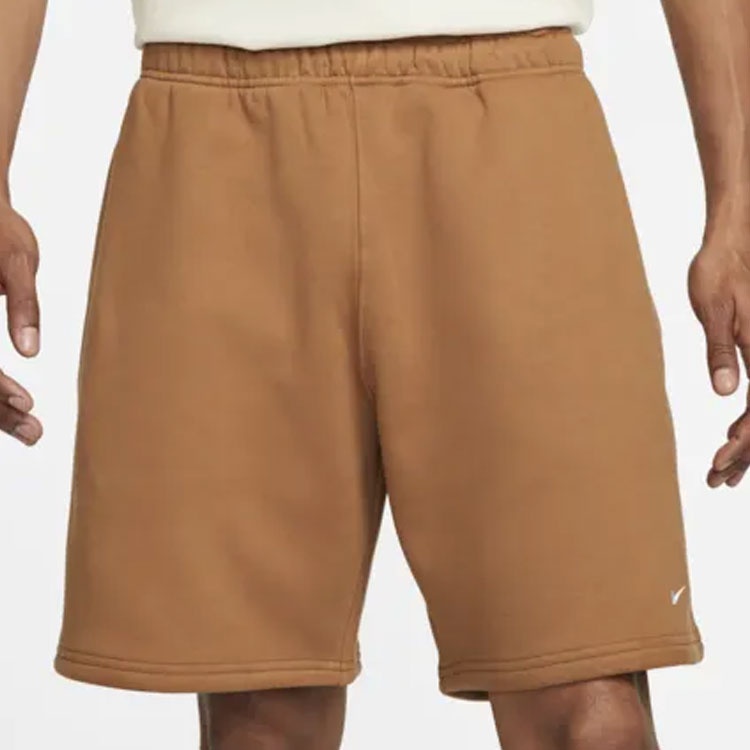 Nike NRG Solo Swoosh Fleece Shorts 'Brown' DV3055-270 - 3